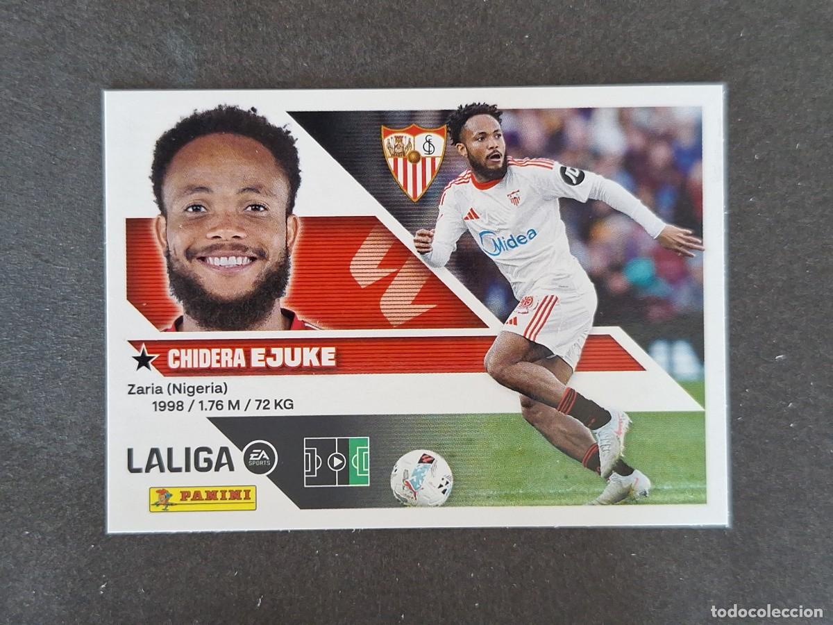 Cromos de f&uacute;tbol: L1 EJUKE SEVILLA F. C. LIGA ESTE 2026 2027 26 27 NUNCA PEGADO SIN PEGAR