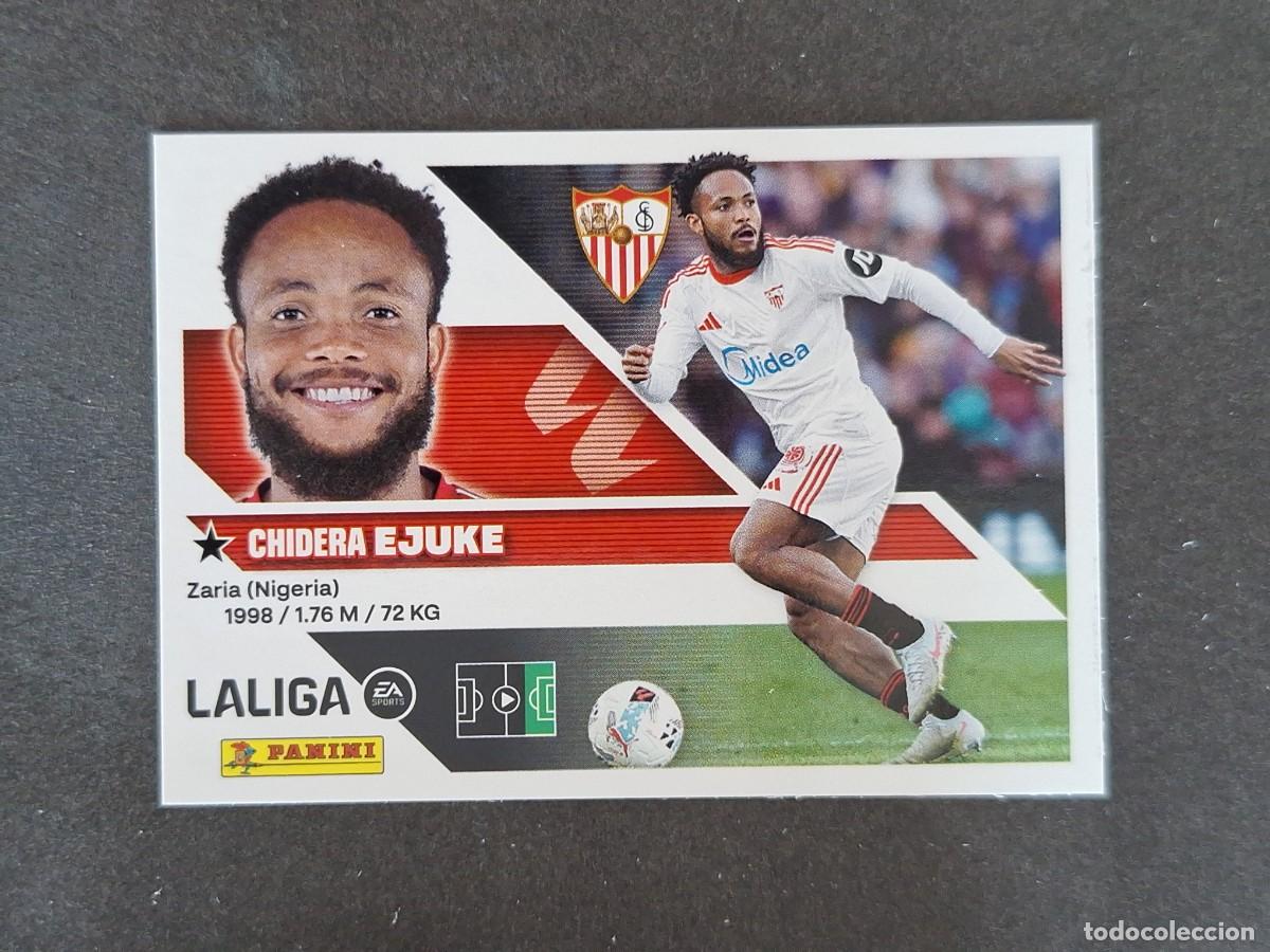 Cromos de f&uacute;tbol: L1 EJUKE SEVILLA F. C. LIGA ESTE 2026 2027 26 27 NUNCA PEGADO SIN PEGAR