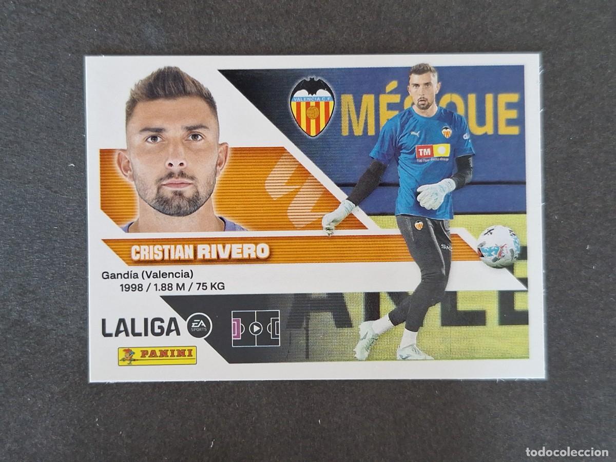 Cromos de f&uacute;tbol: L1 RIVERO VALENCIA C. F. LIGA ESTE 2026 2027 26 27 NUNCA PEGADO SIN PEGAR