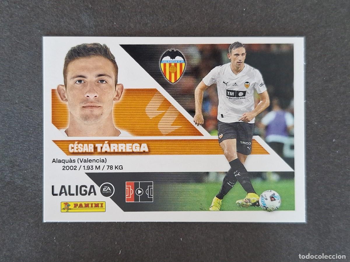 Cromos de f&uacute;tbol: L1 TARREGA VALENCIA C. F. LIGA ESTE 2026 2027 26 27 NUNCA PEGADO SIN PEGAR