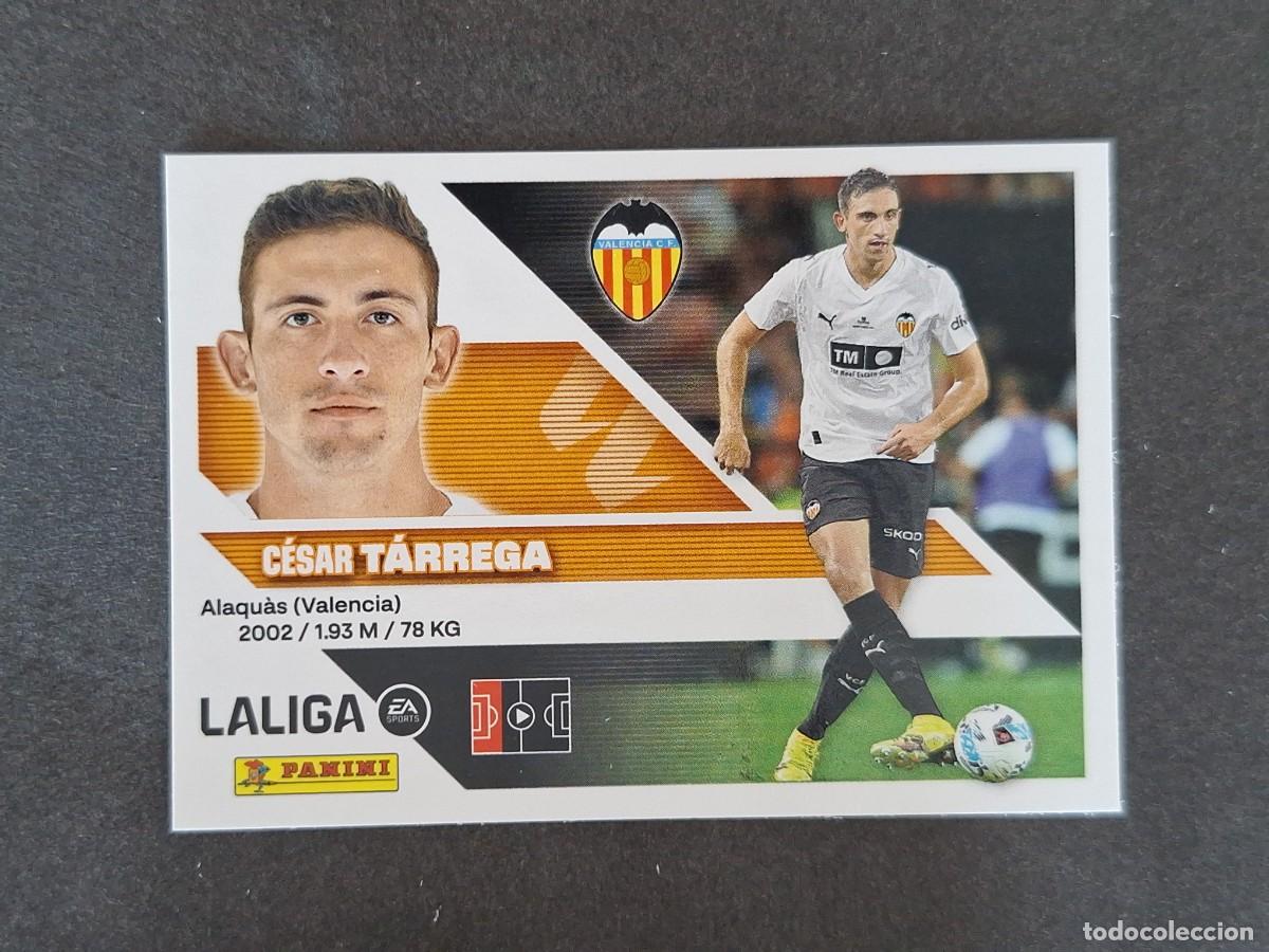 Cromos de f&uacute;tbol: L1 TARREGA VALENCIA C. F. LIGA ESTE 2026 2027 26 27 NUNCA PEGADO SIN PEGAR