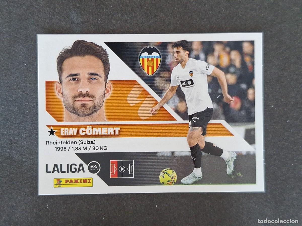 Cromos de f&uacute;tbol: L1 C&Ouml;MERT VALENCIA C. F. LIGA ESTE 2026 2027 26 27 NUNCA PEGADO SIN PEGAR
