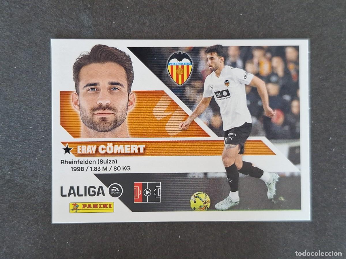 Cromos de f&uacute;tbol: L1 C&Ouml;MERT VALENCIA C. F. LIGA ESTE 2026 2027 26 27 NUNCA PEGADO SIN PEGAR
