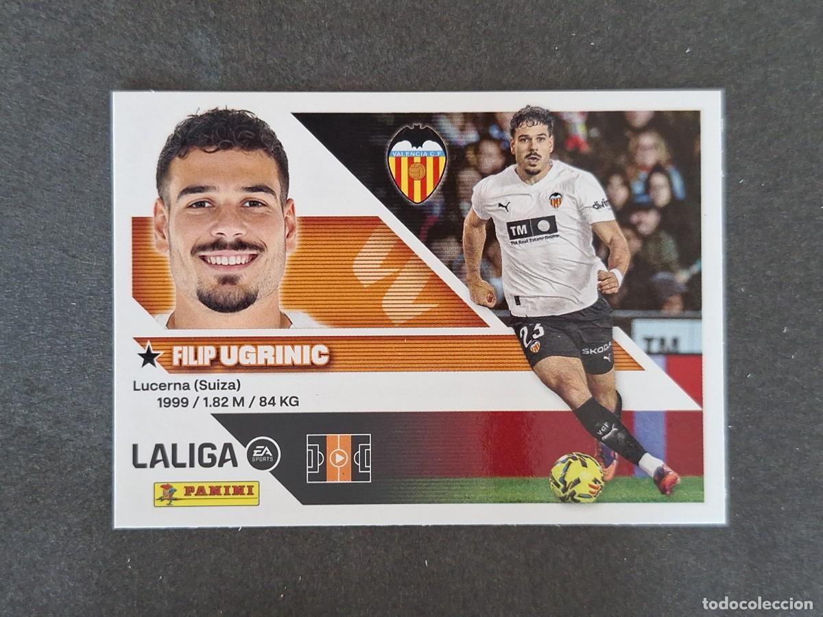 Cromos de f&uacute;tbol: L1 UGRINIC VALENCIA C. F. LIGA ESTE 2026 2027 26 27 NUNCA PEGADO SIN PEGAR