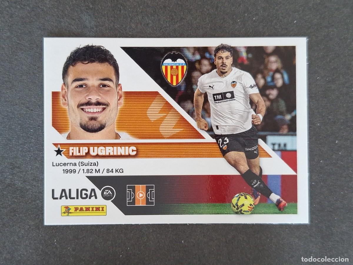 Cromos de f&uacute;tbol: L1 UGRINIC VALENCIA C. F. LIGA ESTE 2026 2027 26 27 NUNCA PEGADO SIN PEGAR