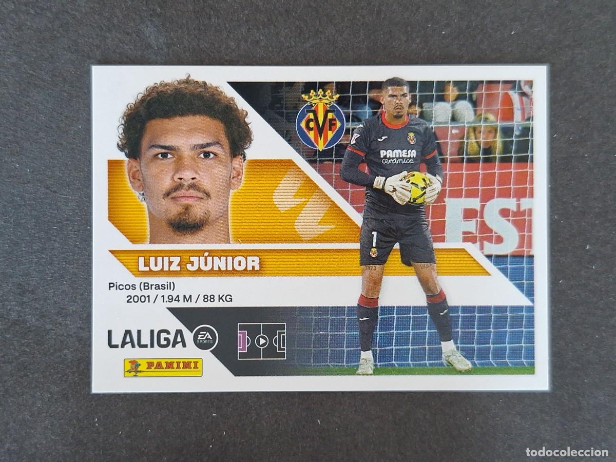 Cromos de f&uacute;tbol: L1 LUIZ JUNIOR VILLARREAL C. F. LIGA ESTE 2026 2027 26 27 NUNCA PEGADO SIN PEGAR