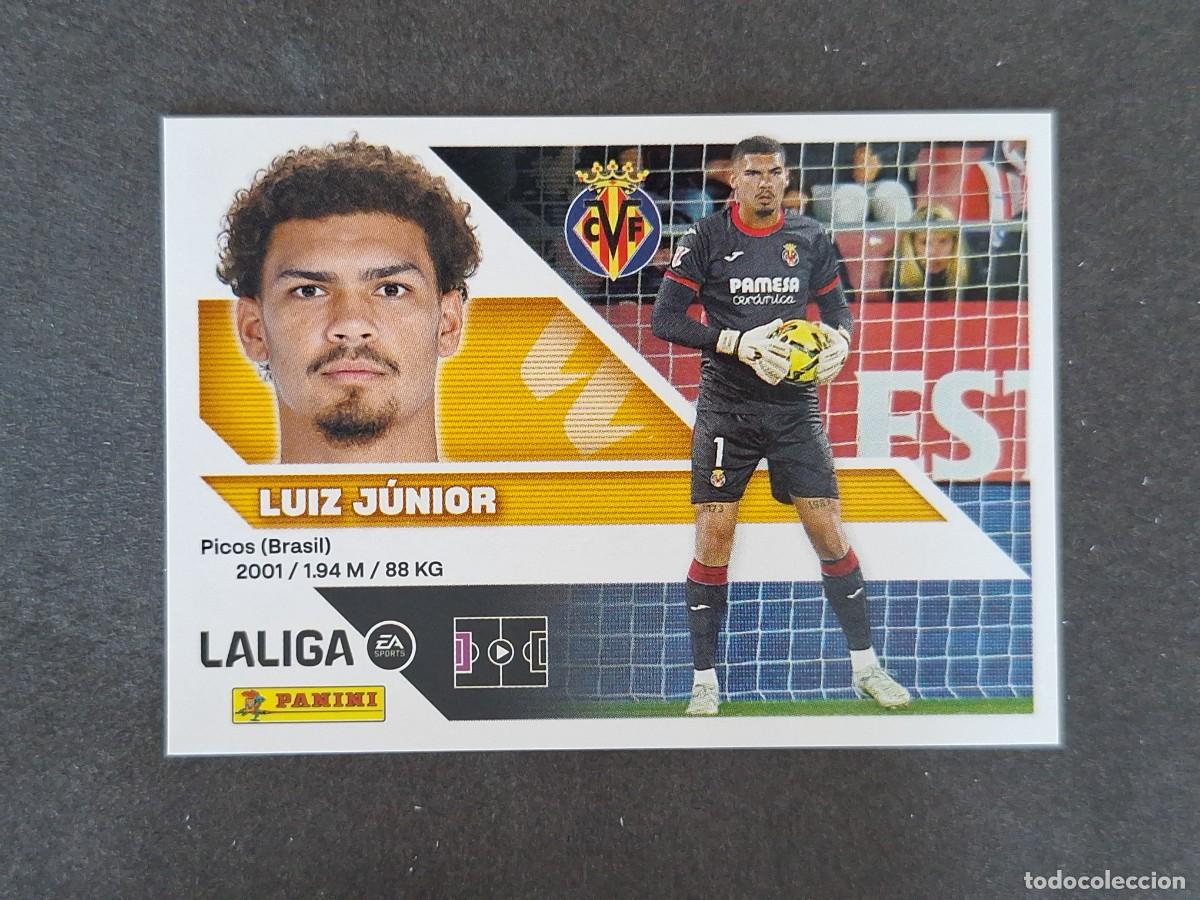 Cromos de f&uacute;tbol: L1 LUIZ JUNIOR VILLARREAL C. F. LIGA ESTE 2026 2027 26 27 NUNCA PEGADO SIN PEGAR