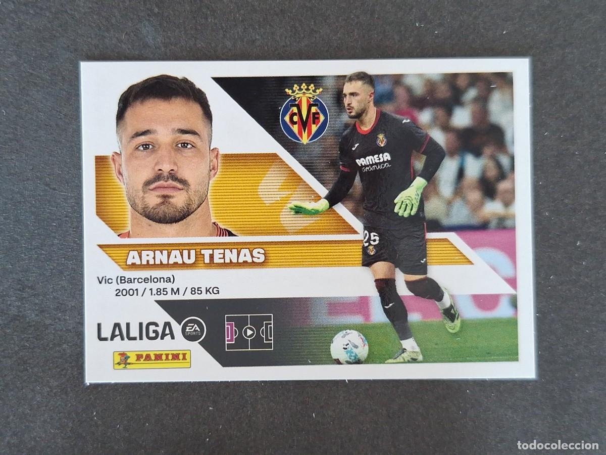 Cromos de f&uacute;tbol: L1 ARNAU TENAS VILLARREAL C. F. LIGA ESTE 2026 2027 26 27 NUNCA PEGADO SIN PEGAR