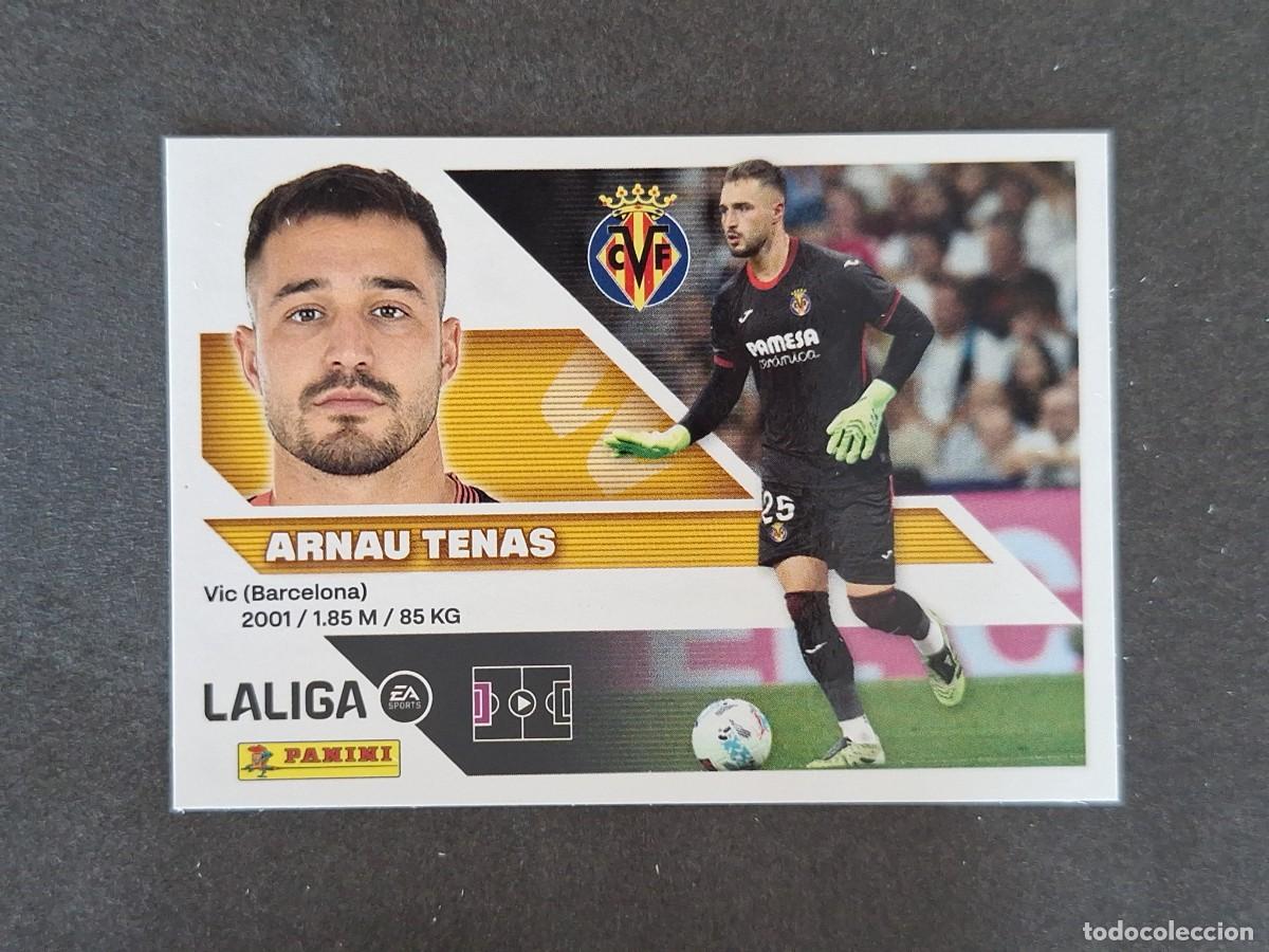 Cromos de f&uacute;tbol: L1 ARNAU TENAS VILLARREAL C. F. LIGA ESTE 2026 2027 26 27 NUNCA PEGADO SIN PEGAR