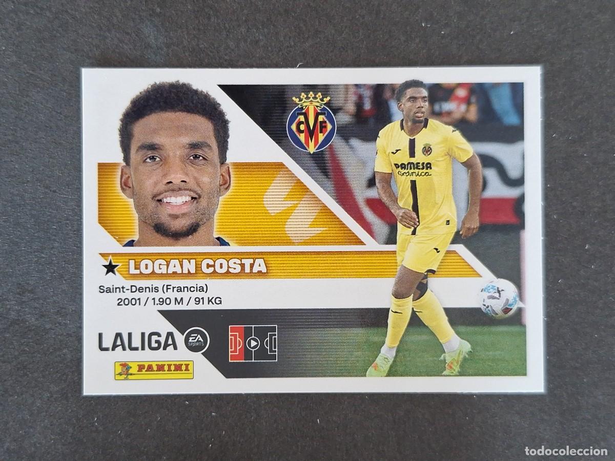 Cromos de f&uacute;tbol: L1 LOGAN COSTA VILLARREAL C. F. LIGA ESTE 2026 2027 26 27 NUNCA PEGADO SIN PEGAR