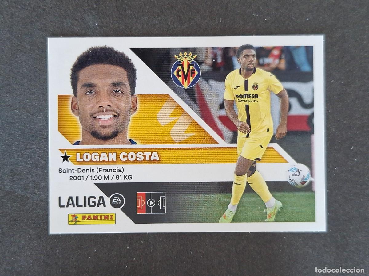 Cromos de f&uacute;tbol: L1 LOGAN COSTA VILLARREAL C. F. LIGA ESTE 2026 2027 26 27 NUNCA PEGADO SIN PEGAR
