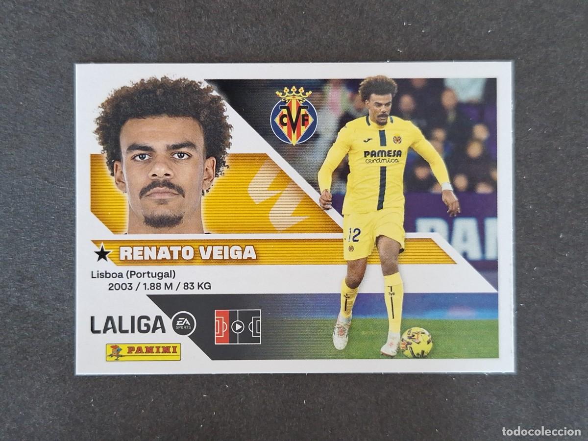 Figurine di Calcio: L1 RENATO VEIGA VILLARREAL C. F. LIGA ESTE 2026 2027 26 27 NUNCA PEGADO SIN PEGAR