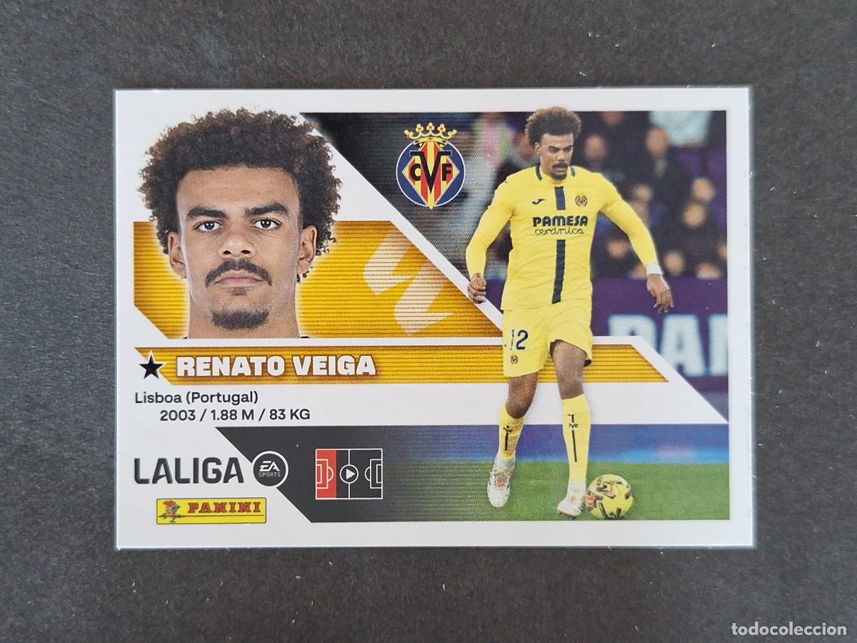 Figurine di Calcio: L1 RENATO VEIGA VILLARREAL C. F. LIGA ESTE 2026 2027 26 27 NUNCA PEGADO SIN PEGAR