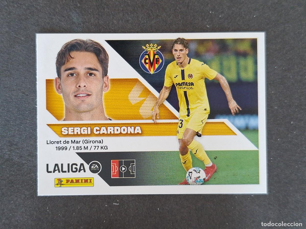 Figurine di Calcio: L1 SERGI CARDONA VILLARREAL C. F. LIGA ESTE 2026 2027 26 27 NUNCA PEGADO SIN PEGAR