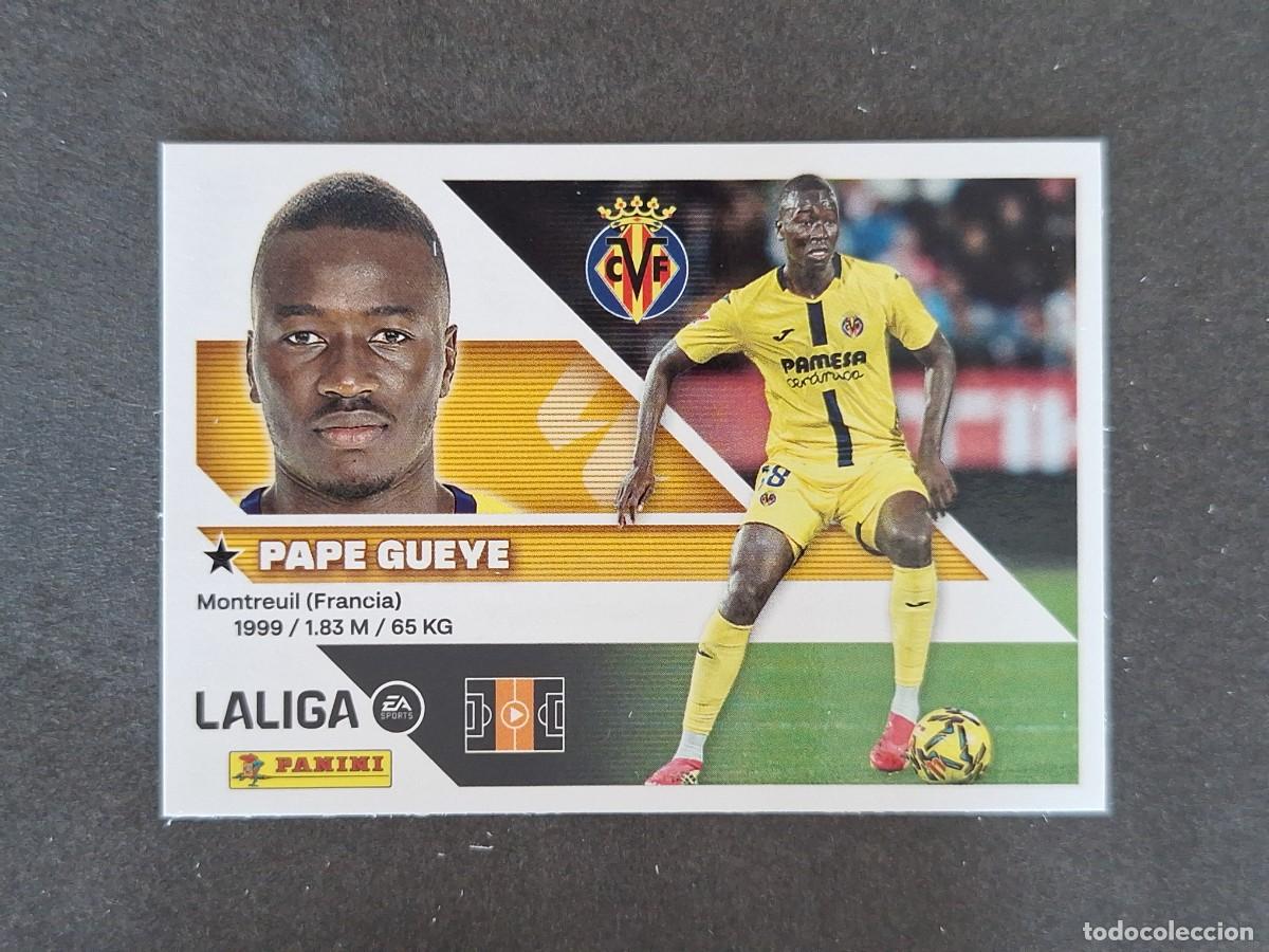 Figurine di Calcio: L1 PAPE GUEYE VILLARREAL C. F. LIGA ESTE 2026 2027 26 27 NUNCA PEGADO SIN PEGAR