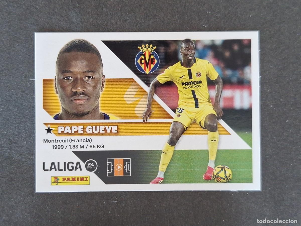 Figurine di Calcio: L1 PAPE GUEYE VILLARREAL C. F. LIGA ESTE 2026 2027 26 27 NUNCA PEGADO SIN PEGAR