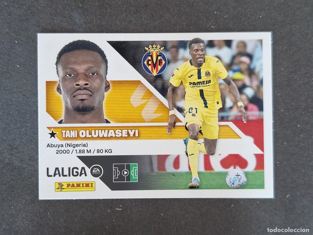 Cromos de f&uacute;tbol: L1 OLUWAYESI VILLARREAL C. F. LIGA ESTE 2026 2027 26 27 NUNCA PEGADO SIN PEGAR