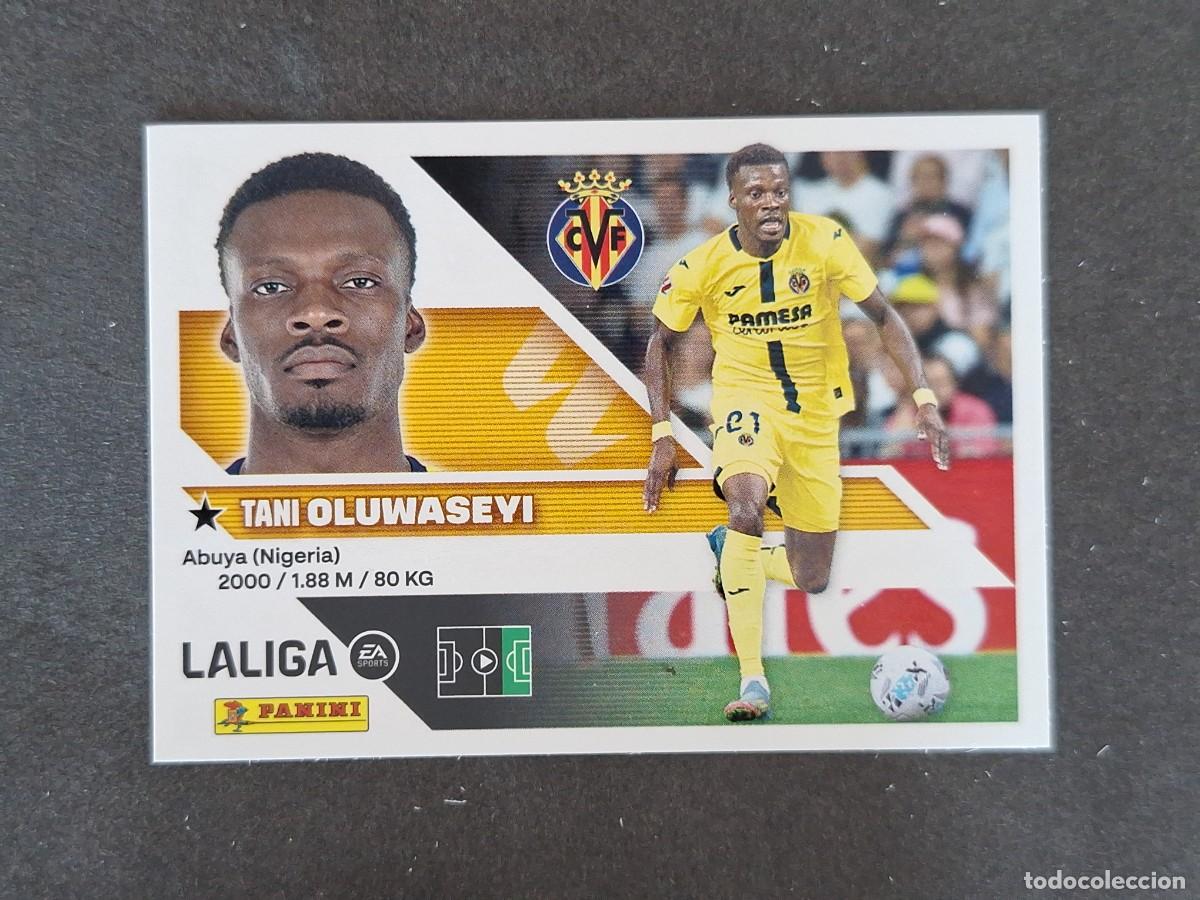 Cromos de f&uacute;tbol: L1 OLUWAYESI VILLARREAL C. F. LIGA ESTE 2026 2027 26 27 NUNCA PEGADO SIN PEGAR