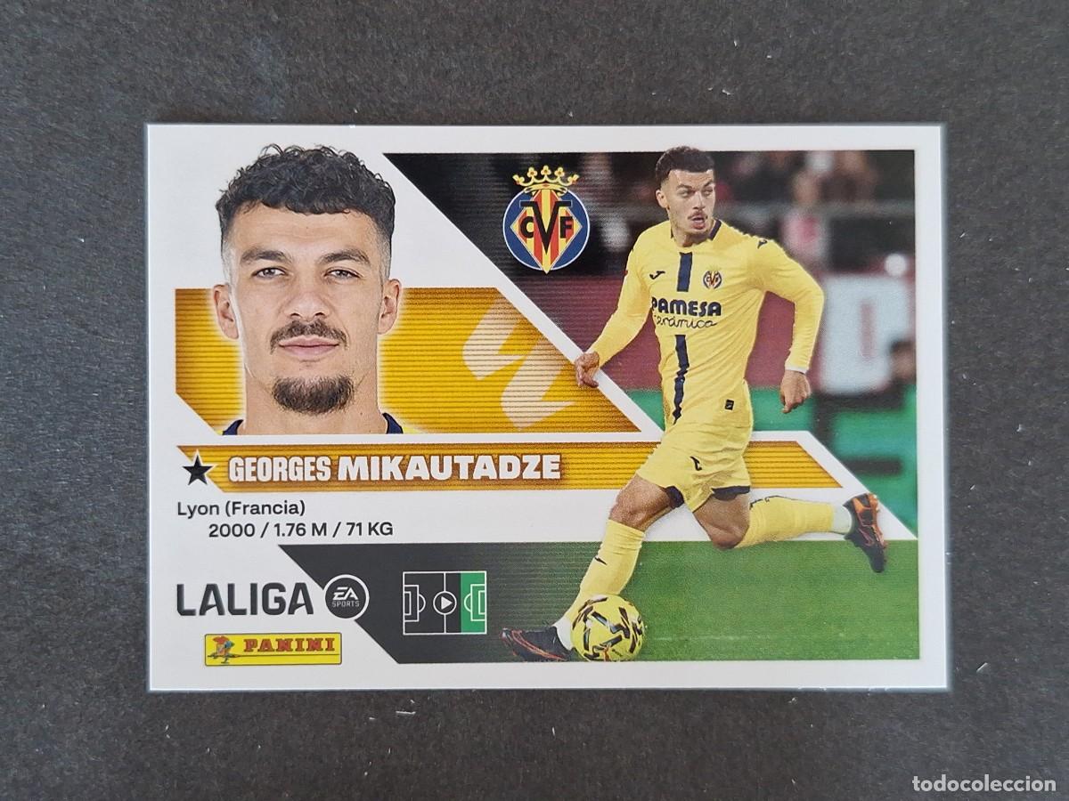 Cromos de f&uacute;tbol: L1 MIKAUTADZE VILLARREAL C. F. LIGA ESTE 2026 2027 26 27 NUNCA PEGADO SIN PEGAR