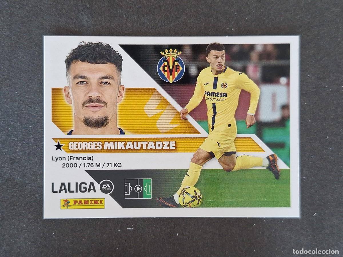Cromos de f&uacute;tbol: L1 MIKAUTADZE VILLARREAL C. F. LIGA ESTE 2026 2027 26 27 NUNCA PEGADO SIN PEGAR