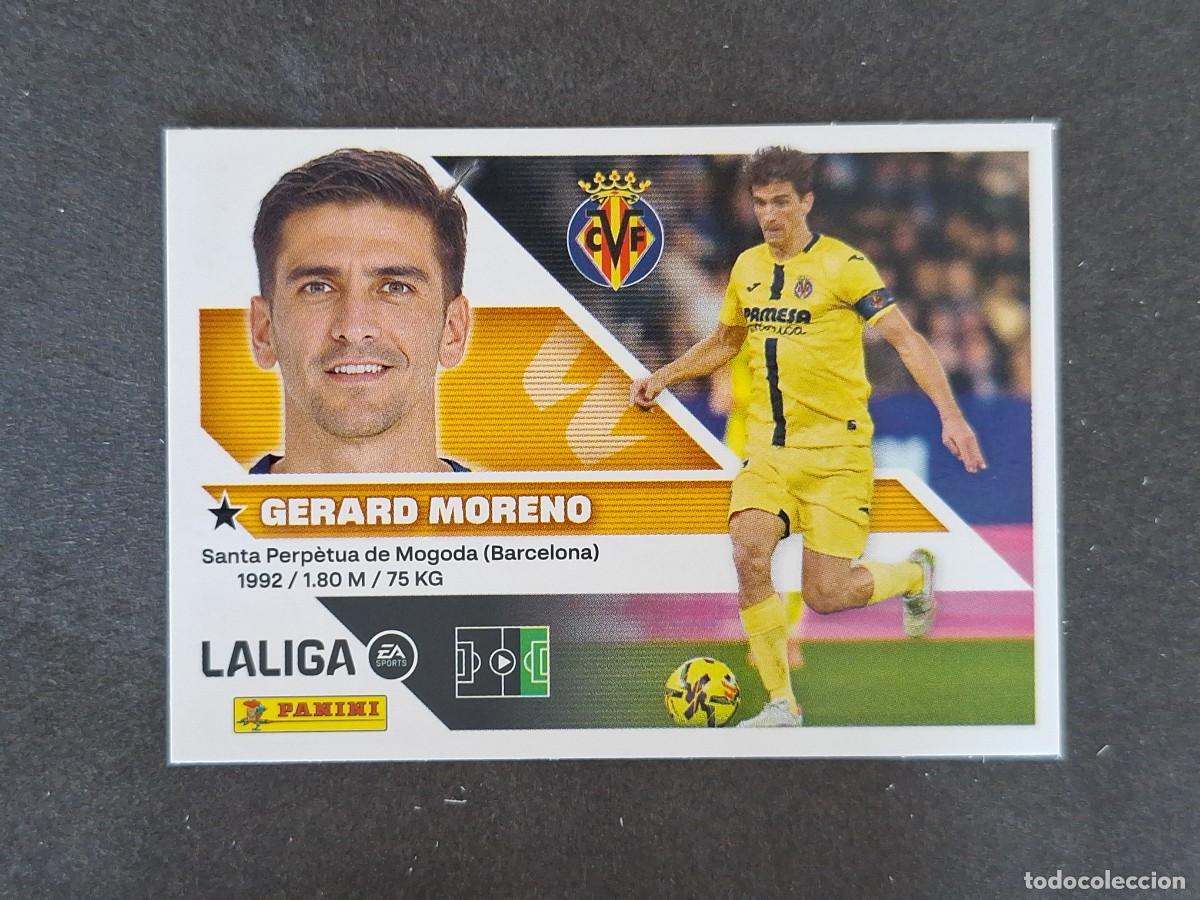 Cromos de f&uacute;tbol: L1 GERARD MORENO VILLARREAL C. F. LIGA ESTE 2026 2027 26 27 NUNCA PEGADO SIN PEGAR