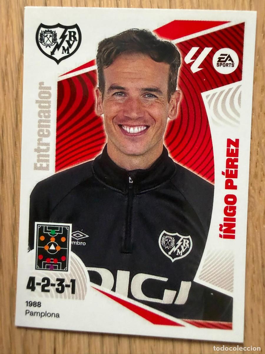 Cromos de f&uacute;tbol: 2 I&Ntilde;IGO PEREZ RAYO VALLECANO 24 25 2024 2025 LIGA EA SPORTS COLECCIONES ESTE SIN PEGAR STICKER