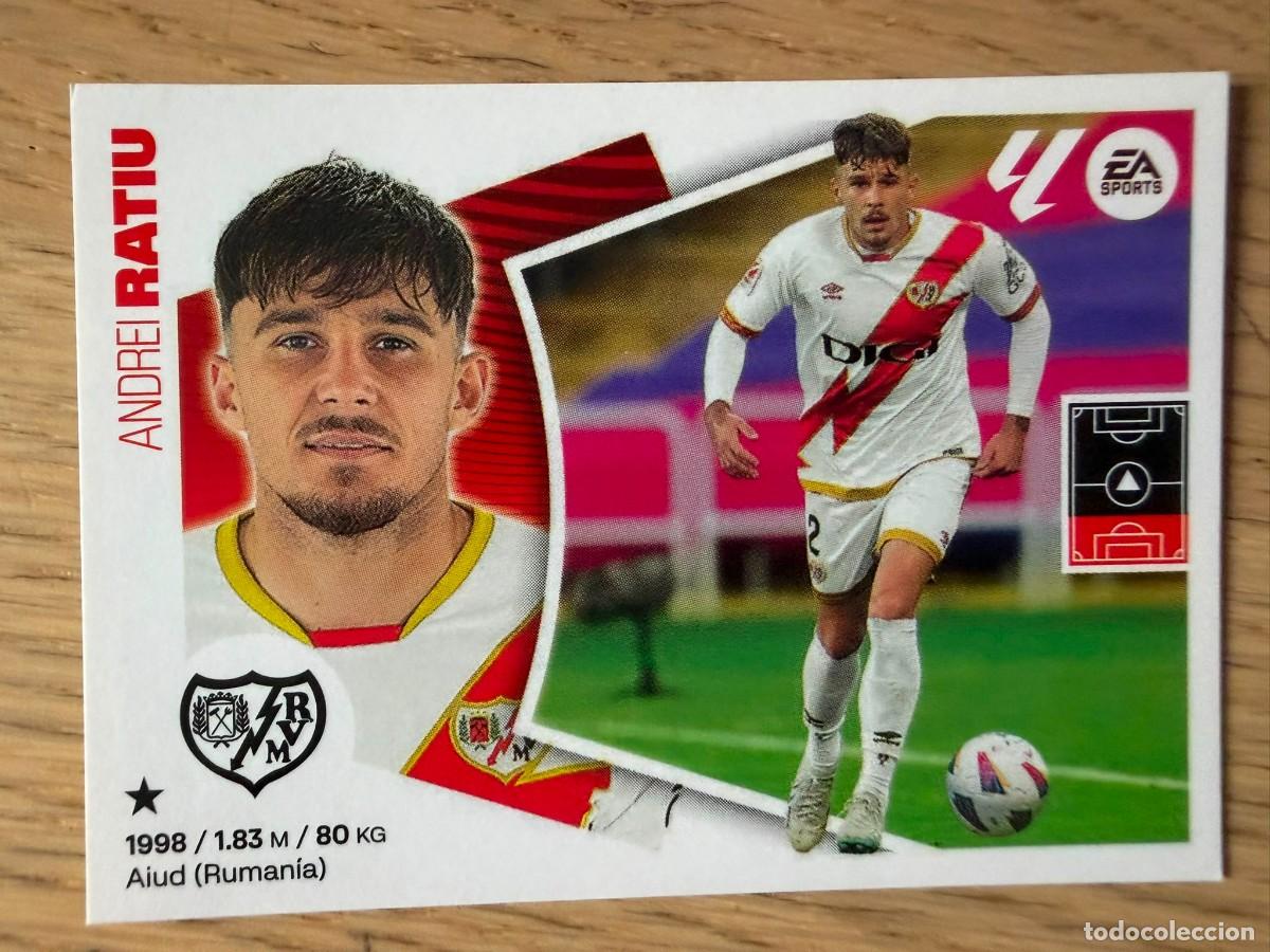 Cromos de f&uacute;tbol: 5B 5 B RATIU RAYO VALLECANO 24 25 2024 2025 LIGA EA SPORTS COLECCIONES ESTE SIN PEGAR STICKER