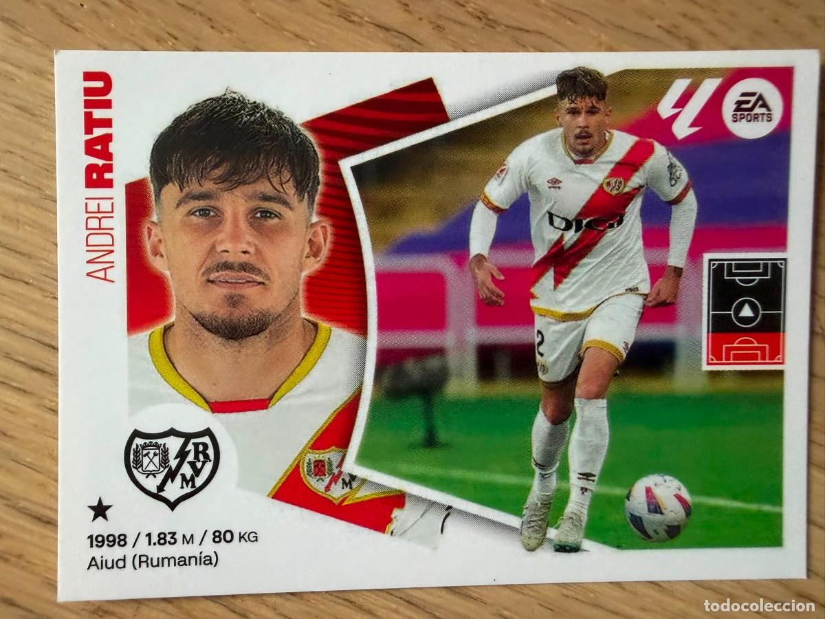 Cromos de f&uacute;tbol: 5B 5 B RATIU RAYO VALLECANO 24 25 2024 2025 LIGA EA SPORTS COLECCIONES ESTE SIN PEGAR STICKER