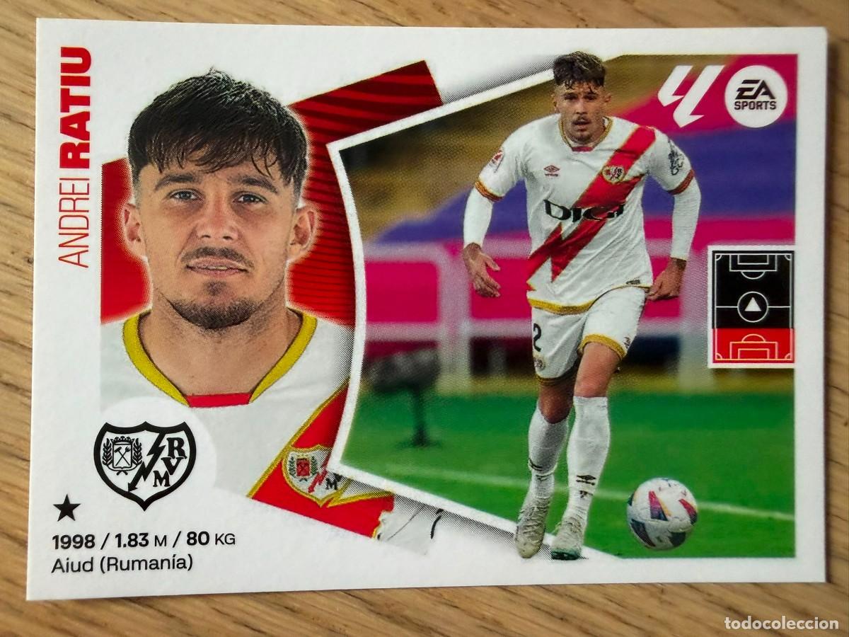 Cromos de f&uacute;tbol: 5B 5 B RATIU RAYO VALLECANO 24 25 2024 2025 LIGA EA SPORTS COLECCIONES ESTE SIN PEGAR STICKER