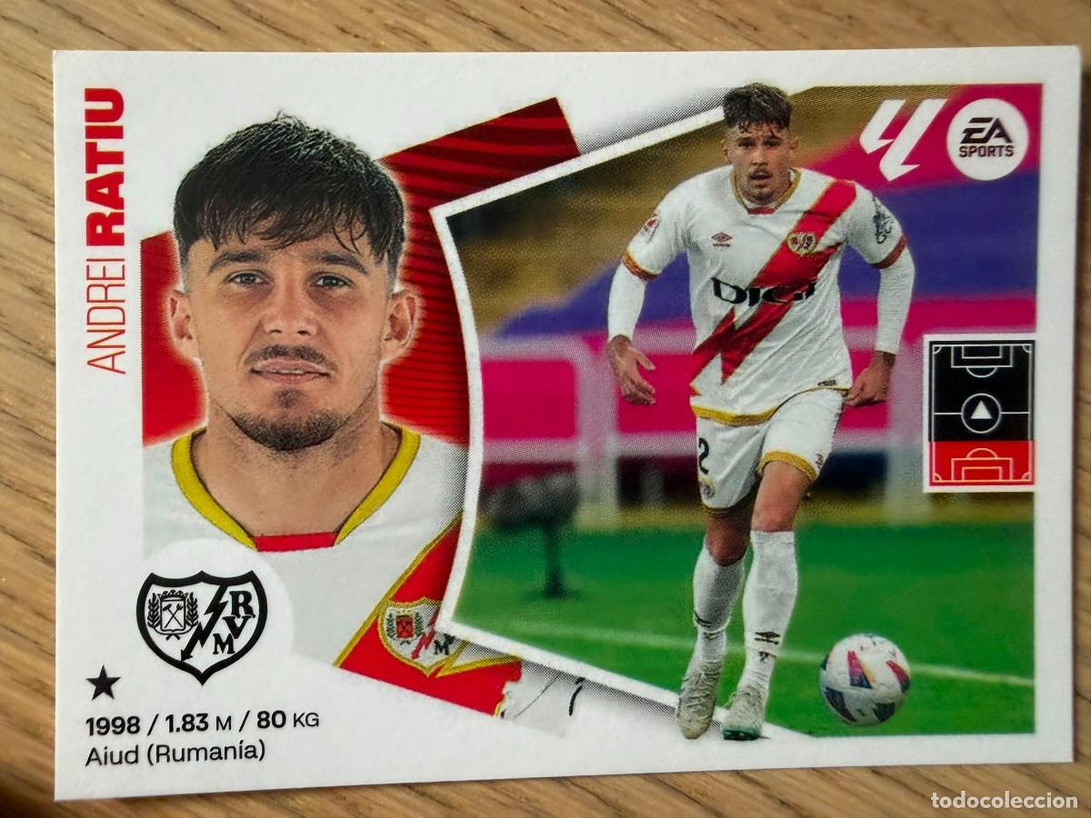 Cromos de f&uacute;tbol: 5B 5 B RATIU RAYO VALLECANO 24 25 2024 2025 LIGA EA SPORTS COLECCIONES ESTE SIN PEGAR STICKER