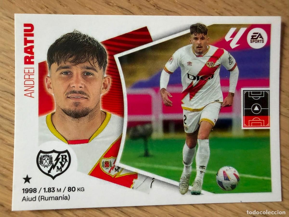 Cromos de f&uacute;tbol: 5B 5 B RATIU RAYO VALLECANO 24 25 2024 2025 LIGA EA SPORTS COLECCIONES ESTE SIN PEGAR STICKER