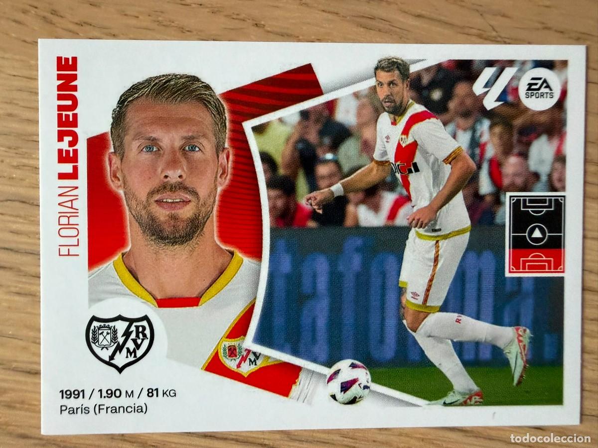 Cromos de f&uacute;tbol: 6 LEJEUNE RAYO VALLECANO 24 25 2024 2025 LIGA EA SPORTS COLECCIONES ESTE SIN PEGAR STICKER