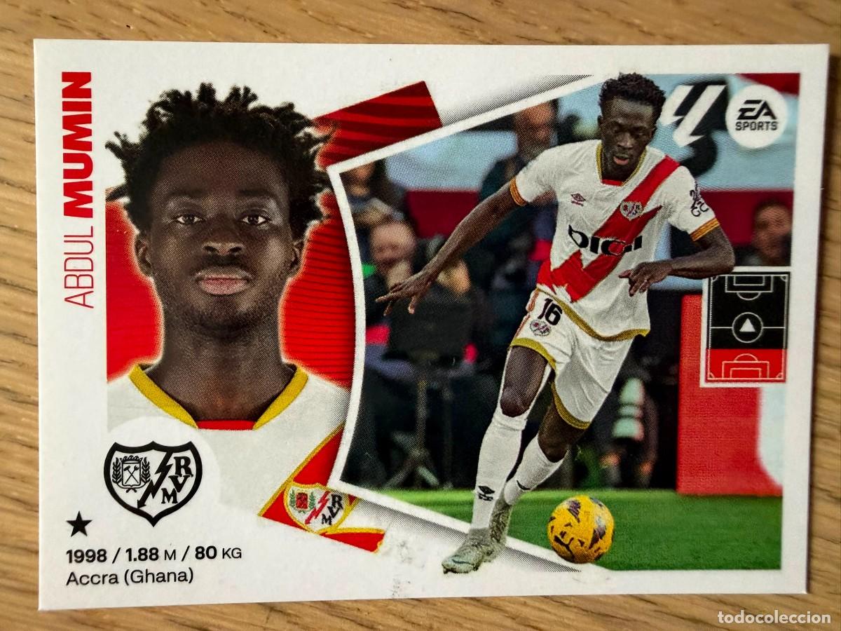 Cromos de f&uacute;tbol: 7 MUMIN RAYO VALLECANO 24 25 2024 2025 LIGA EA SPORTS COLECCIONES ESTE SIN PEGAR STICKER