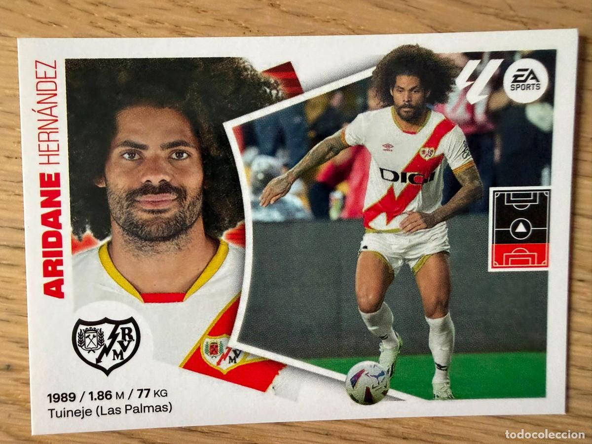Cromos de f&uacute;tbol: 8 ARIDANE RAYO VALLECANO 24 25 2024 2025 LIGA EA SPORTS COLECCIONES ESTE SIN PEGAR STICKER