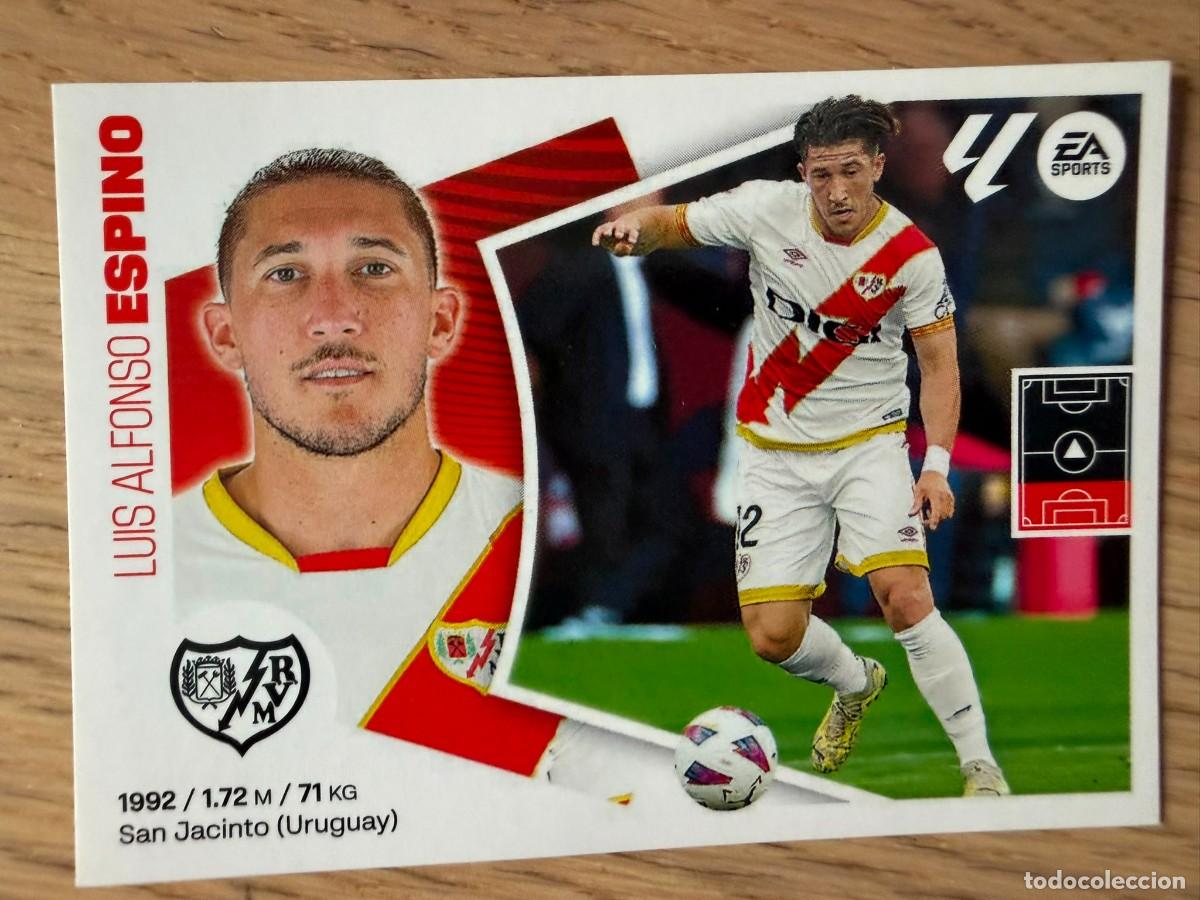 Figurine di Calcio: 9 ESPINO RAYO VALLECANO 24 25 2024 2025 LIGA EA SPORTS COLECCIONES ESTE SIN PEGAR STICKER