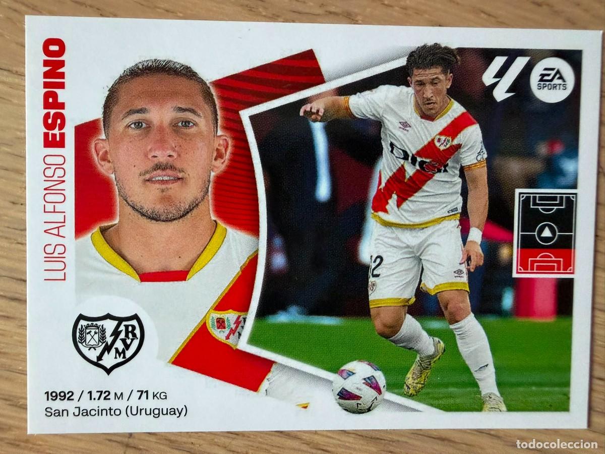 Figurine di Calcio: 9 ESPINO RAYO VALLECANO 24 25 2024 2025 LIGA EA SPORTS COLECCIONES ESTE SIN PEGAR STICKER