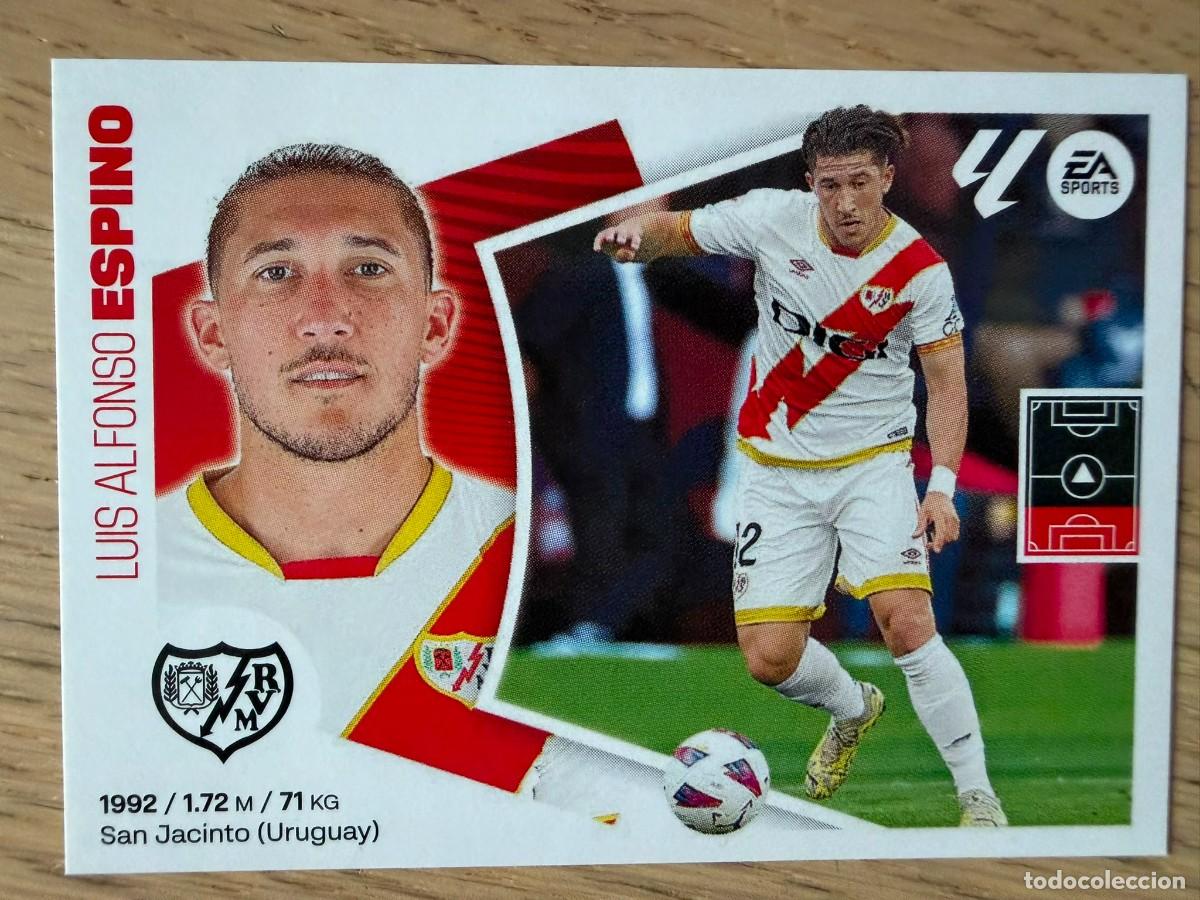 Figurine di Calcio: 9 ESPINO RAYO VALLECANO 24 25 2024 2025 LIGA EA SPORTS COLECCIONES ESTE SIN PEGAR STICKER