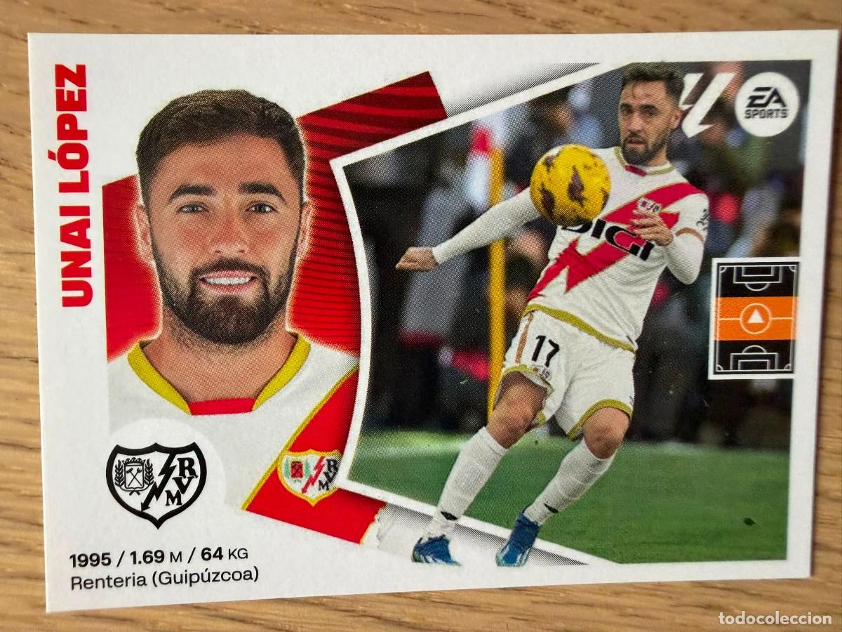 Figurine di Calcio: 13 UNAI LOPEZ RAYO VALLECANO 24 25 2024 2025 LIGA EA SPORTS COLECCIONES ESTE SIN PEGAR STICKER