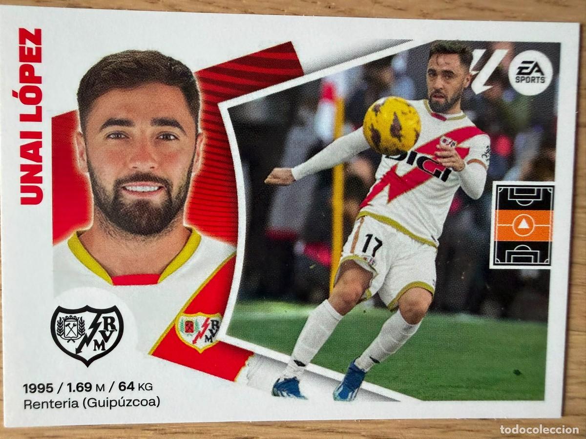 Figurine di Calcio: 13 UNAI LOPEZ RAYO VALLECANO 24 25 2024 2025 LIGA EA SPORTS COLECCIONES ESTE SIN PEGAR STICKER