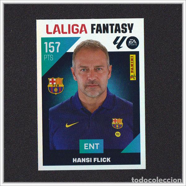 Figurine di Calcio: LIGA ESTE 2026 2027 26 27 PANINI LALIGA FANTASY 1 HANSI FLICK BARCELONA BAR&Ccedil;A COLECCI&Oacute;N 1&ordf; EDICI&Oacute;N