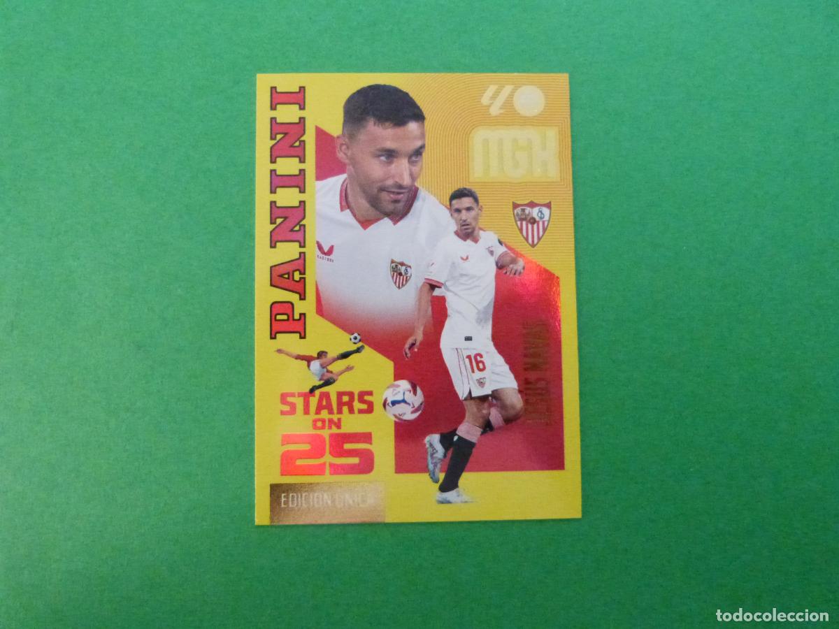 Cromos de f&uacute;tbol: TRADING CARD FUTBOL JESUS NAVAS SEVILLA F.C. N&ordm; 437 LIGA MEGACRACKS 2026-2027/26-27 PANINI