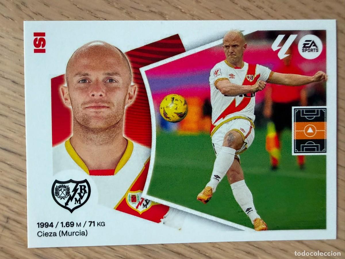 Cromos de f&uacute;tbol: 15 ISI RAYO VALLECANO 24 25 2024 2025 LIGA EA SPORTS COLECCIONES ESTE SIN PEGAR STICKER