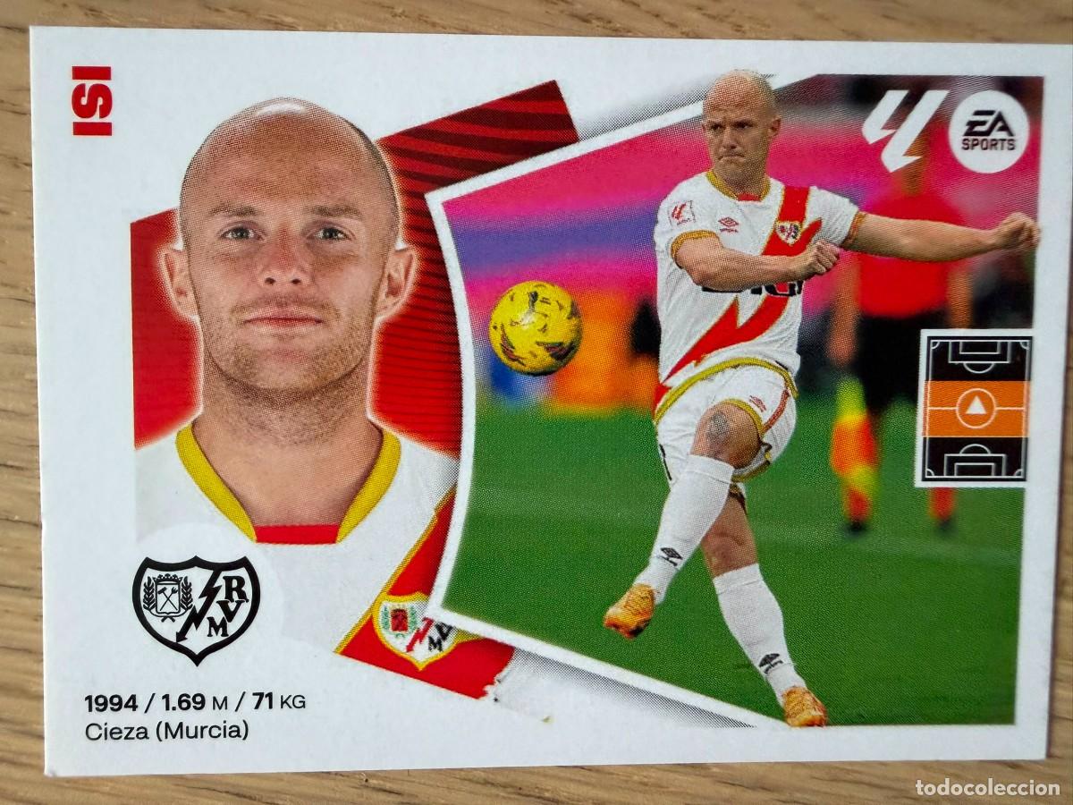 Cromos de f&uacute;tbol: 15 ISI RAYO VALLECANO 24 25 2024 2025 LIGA EA SPORTS COLECCIONES ESTE SIN PEGAR STICKER