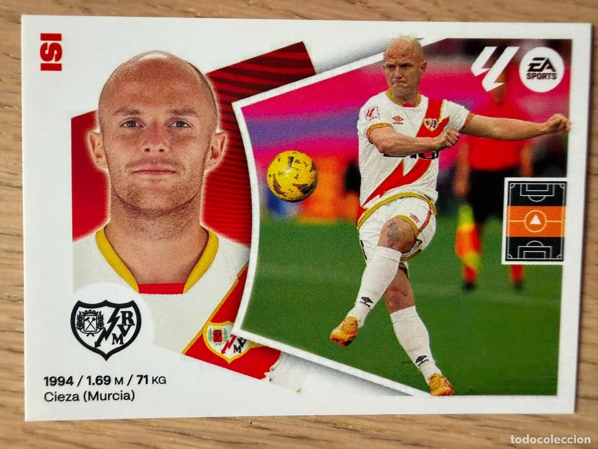 Cromos de f&uacute;tbol: 15 ISI RAYO VALLECANO 24 25 2024 2025 LIGA EA SPORTS COLECCIONES ESTE SIN PEGAR STICKER