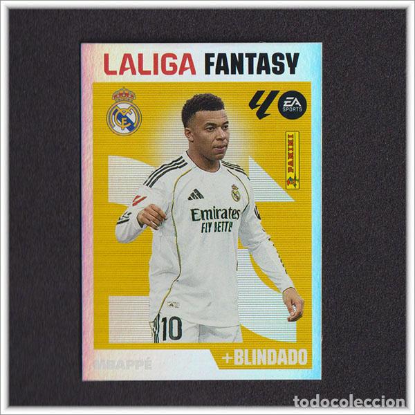 Cromos de f&uacute;tbol: LIGA ESTE 2026 2027 26 27 PANINI LALIGA FANTASY 9 MBAPPE REAL MADRID ALBUM COLECCI&Oacute;N 1&ordf; EDICI&Oacute;N