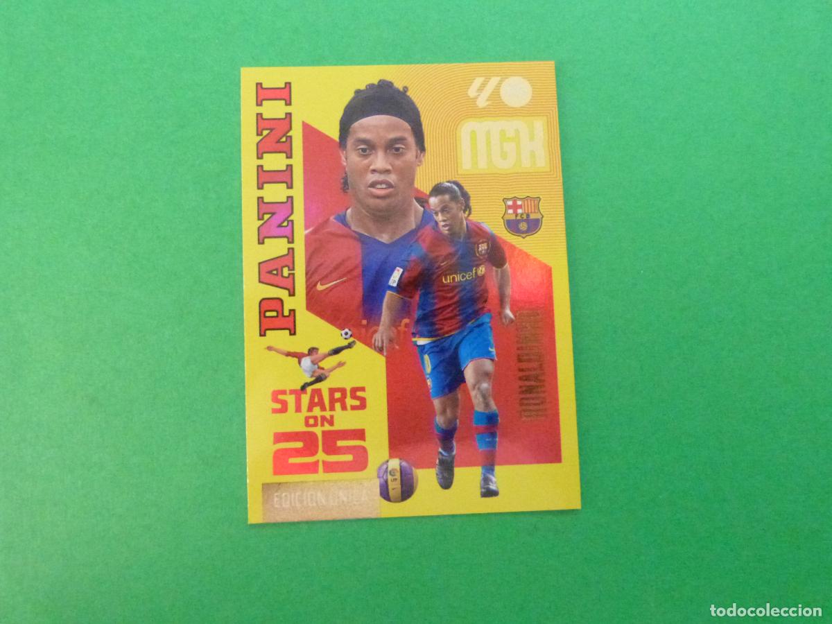 Cromos de f&uacute;tbol: TRADING CARD FUTBOL RONALDINHO F.C. BARCELONA N&ordm; 436 LIGA MEGACRACKS 2026-2027/26-27 PANINI