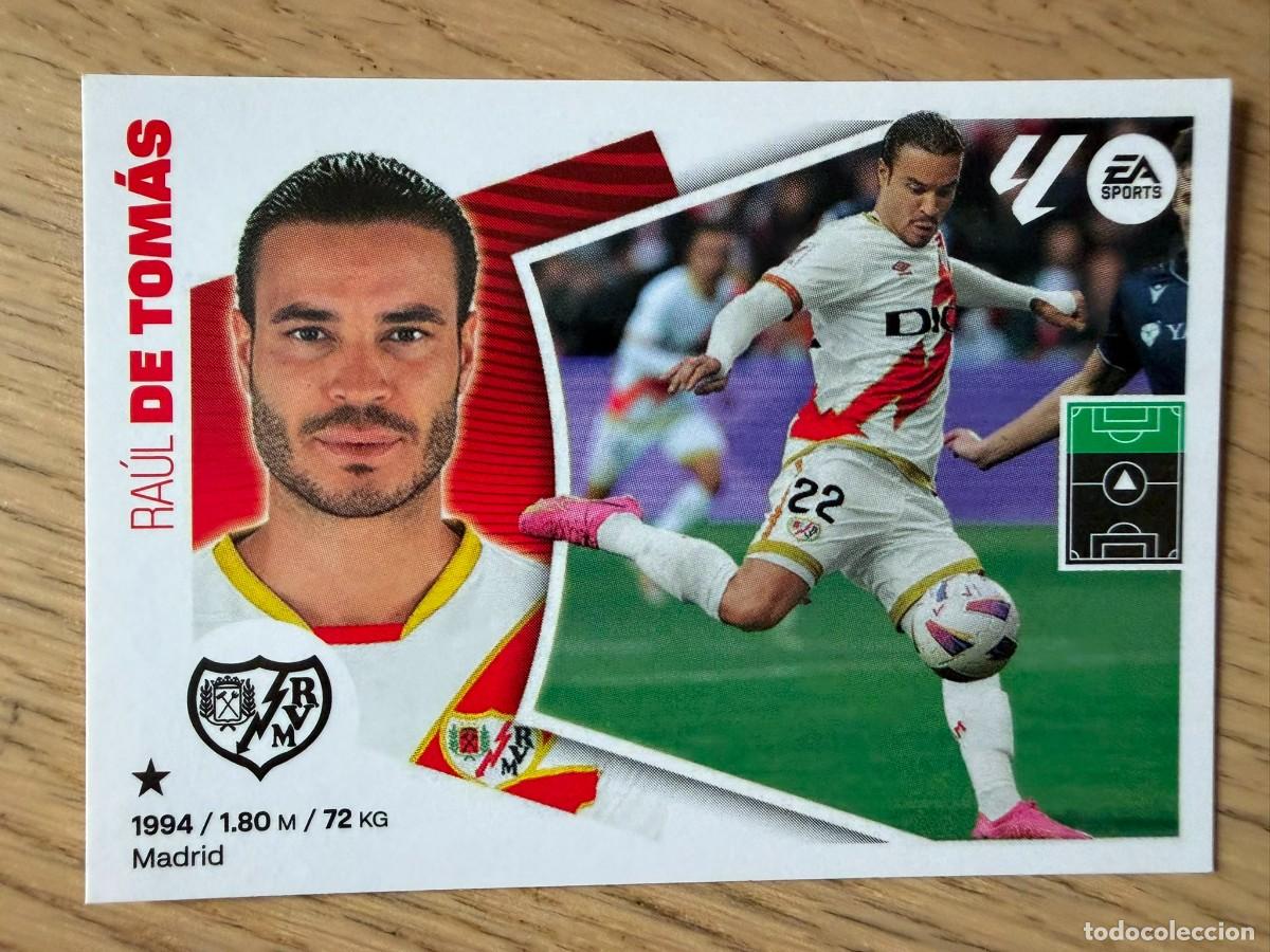 Cromos de f&uacute;tbol: 19 DE TOMAS RAYO VALLECANO 24 25 2024 2025 LIGA EA SPORTS COLECCIONES ESTE SIN PEGAR STICKER