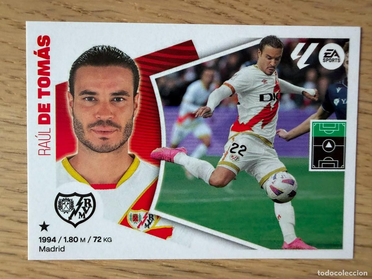 Cromos de f&uacute;tbol: 19 DE TOMAS RAYO VALLECANO 24 25 2024 2025 LIGA EA SPORTS COLECCIONES ESTE SIN PEGAR STICKER