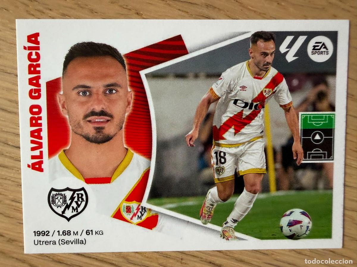 Figurine di Calcio: 20 ALVARO GARCIA RAYO VALLECANO 24 25 2024 2025 LIGA EA SPORTS COLECCIONES ESTE SIN PEGAR STICKER