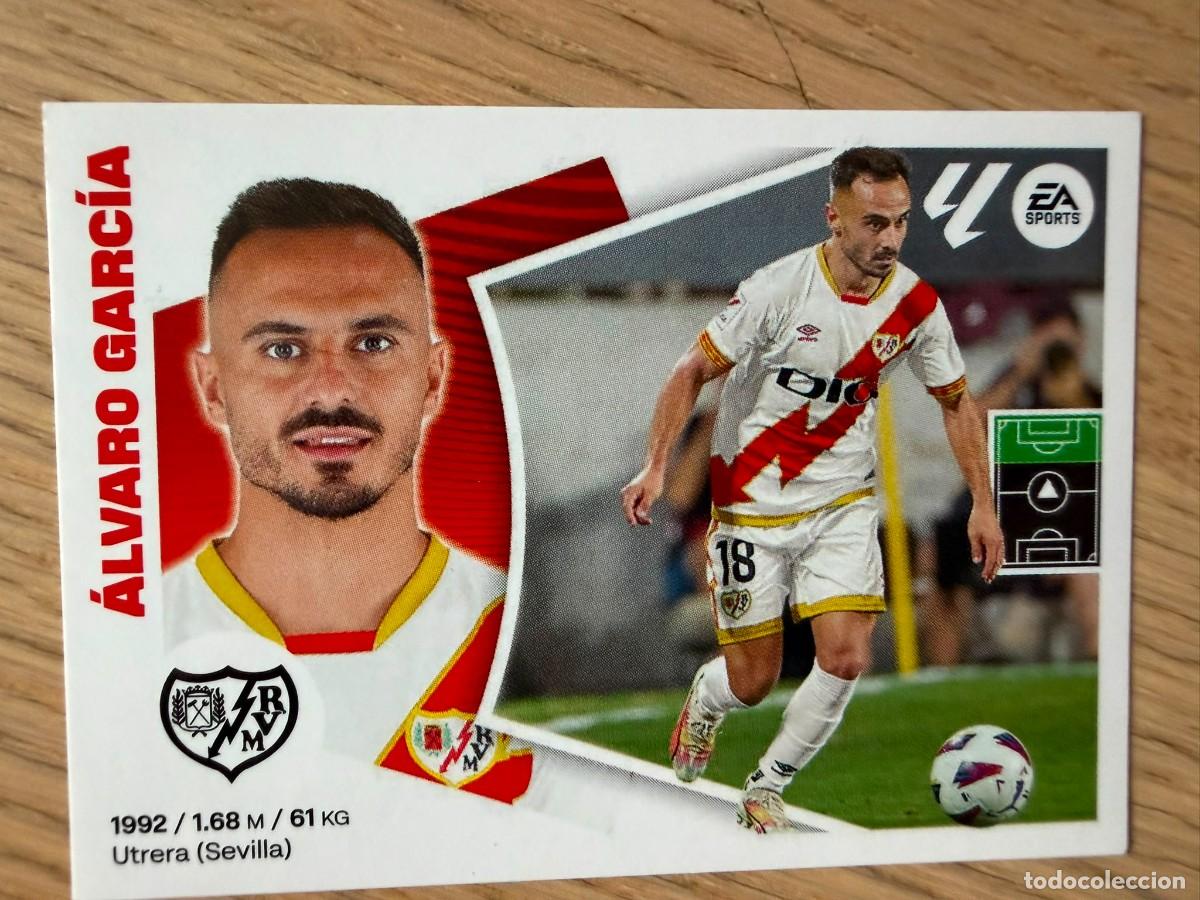 Figurine di Calcio: 20 ALVARO GARCIA RAYO VALLECANO 24 25 2024 2025 LIGA EA SPORTS COLECCIONES ESTE SIN PEGAR STICKER
